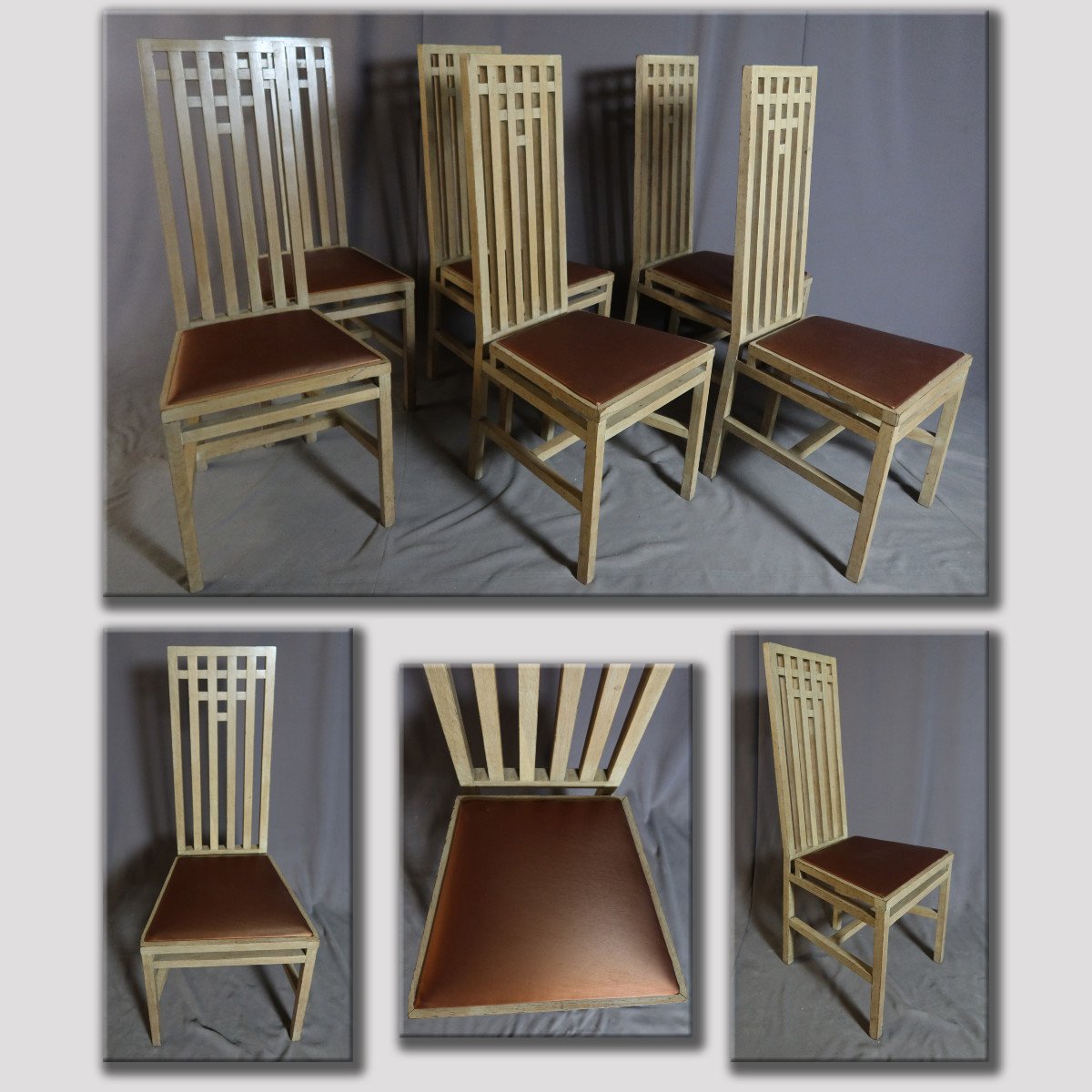 Vintage Oak Chairs-photo-8