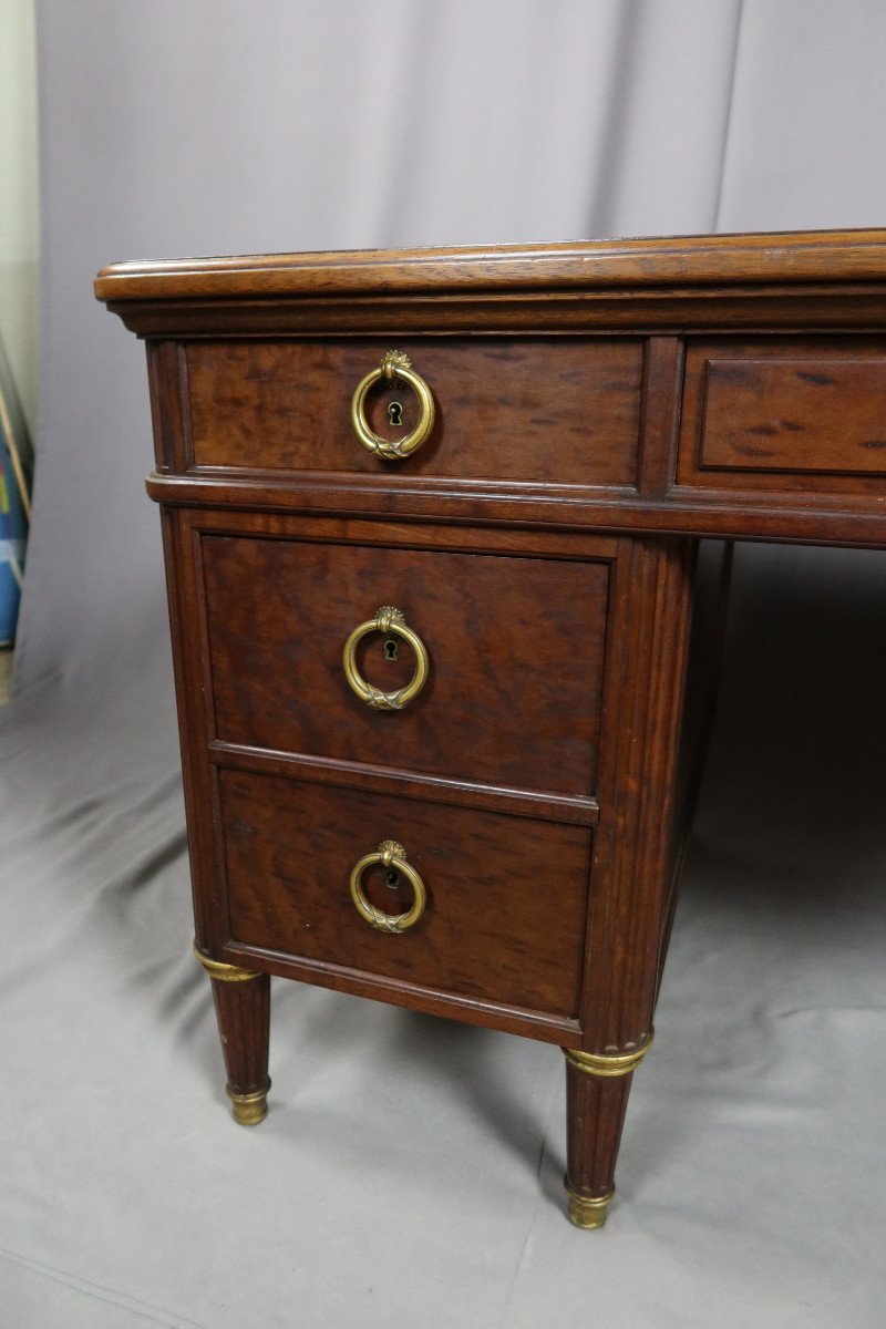 Mahogany Desk Maison Haentges In Paris-photo-4