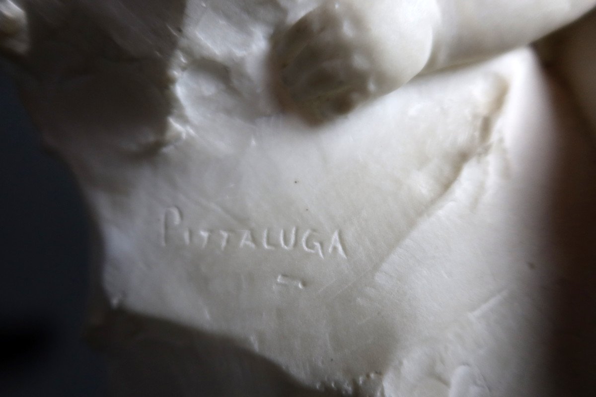Sculpture Signée Pittaluga-photo-4