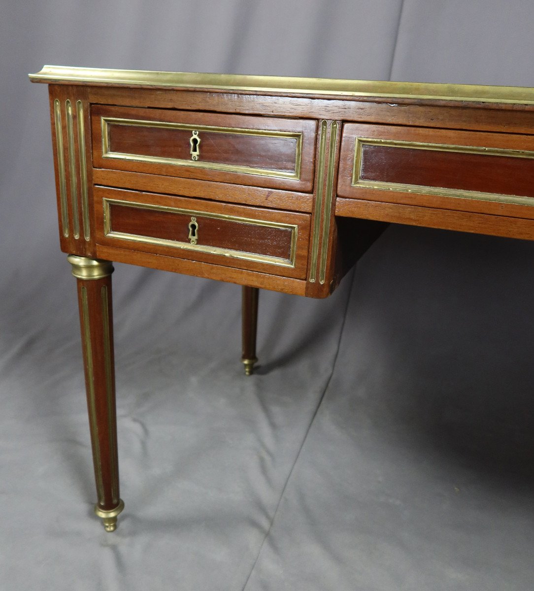 Louis XVI Style Drawer Desk-photo-4