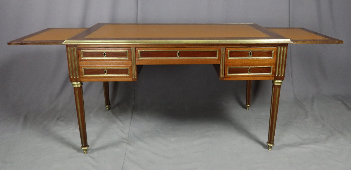 Louis XVI Style Drawer Desk-photo-8