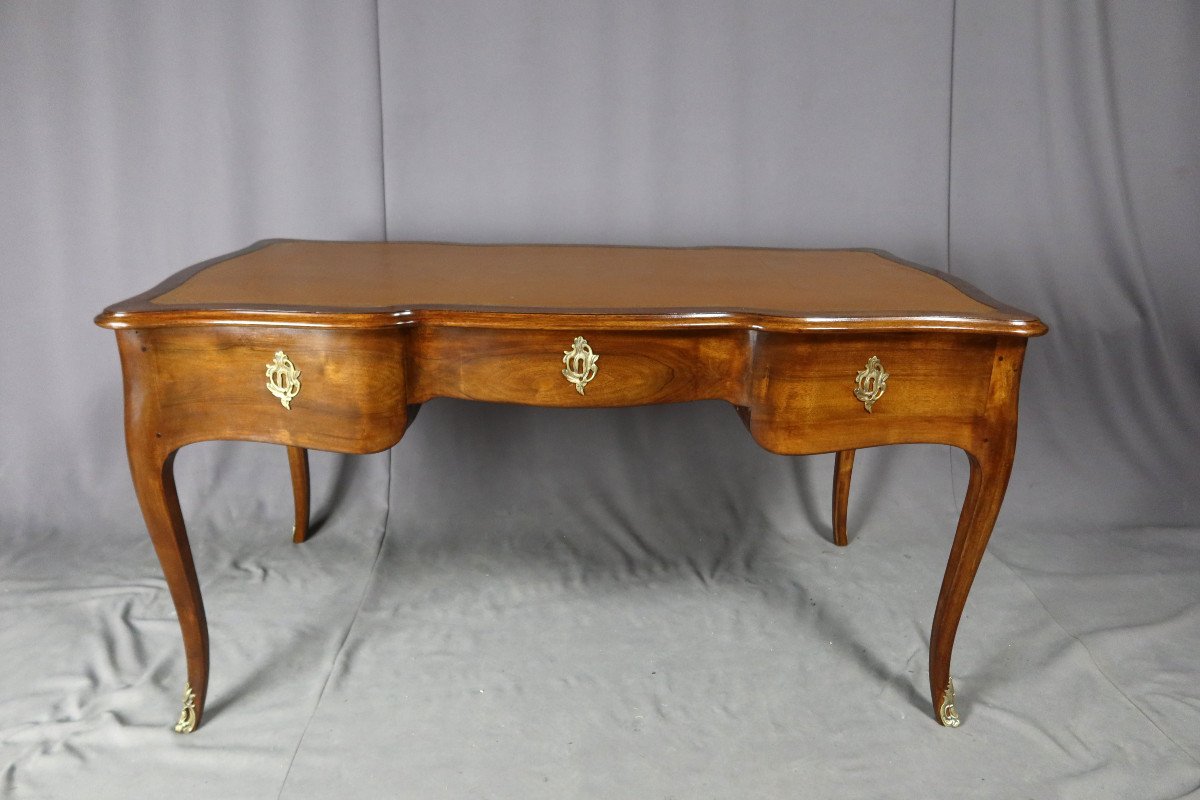 Louis XV Style Desk With Drawbars-photo-5