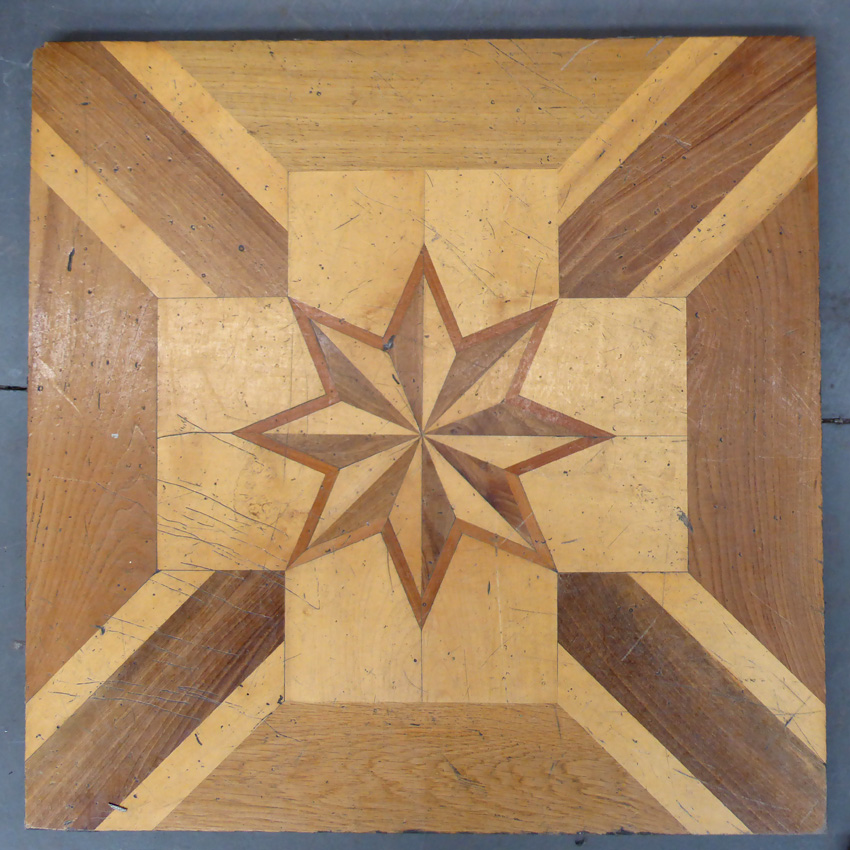 Parquet En Marqueterie époque XIXème Siècle-photo-2