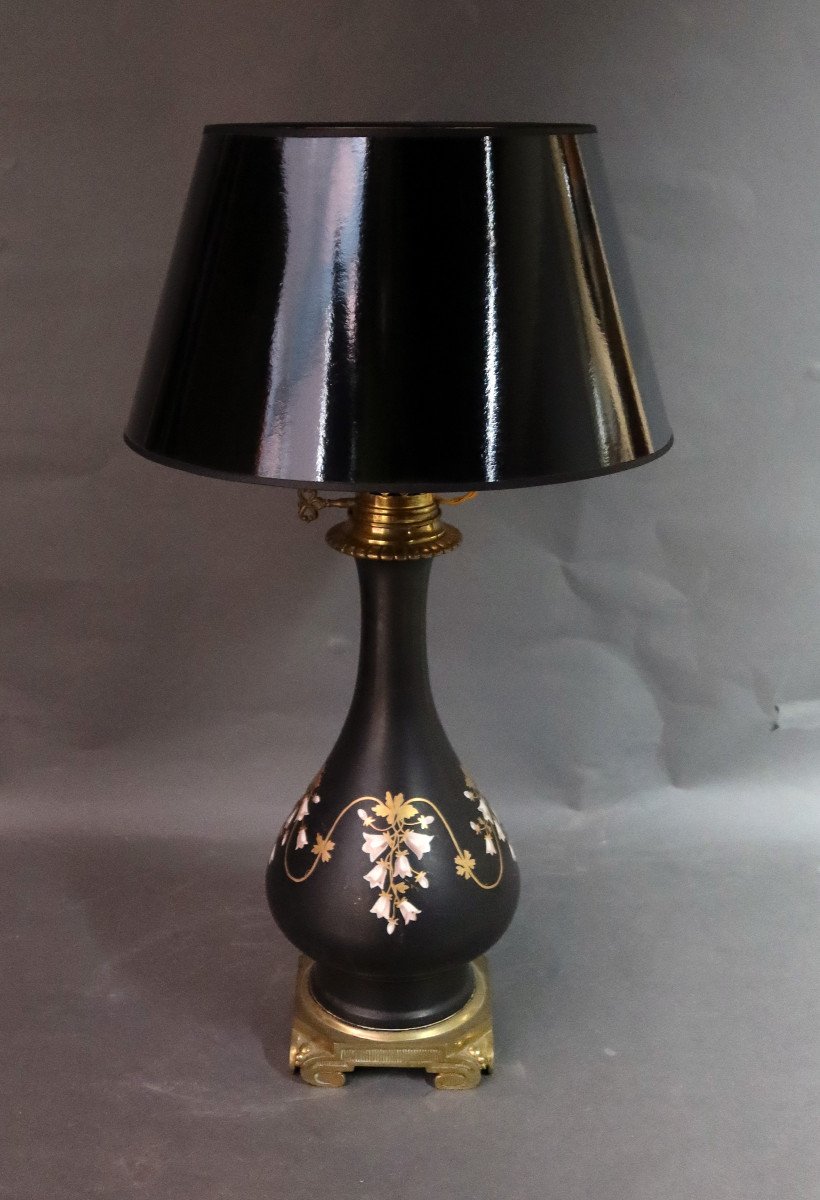 Pair Of Electrified Napoleon III Lamps-photo-3