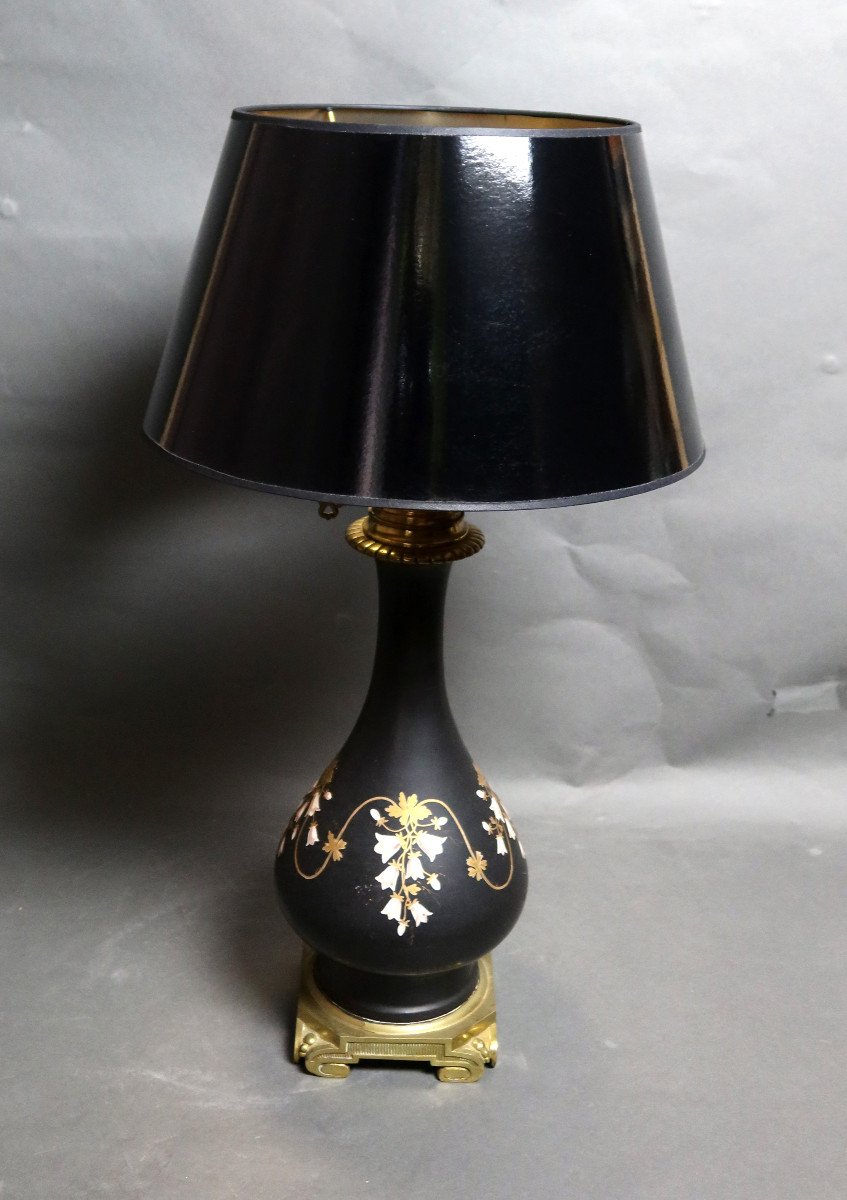 Pair Of Electrified Napoleon III Lamps-photo-2