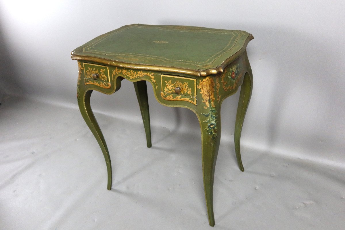 Table Bureau Style Louis XV-photo-2