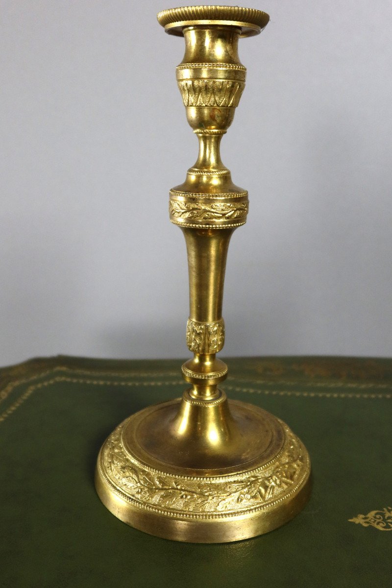 Pair Of Louis XVI Candlesticks-photo-2