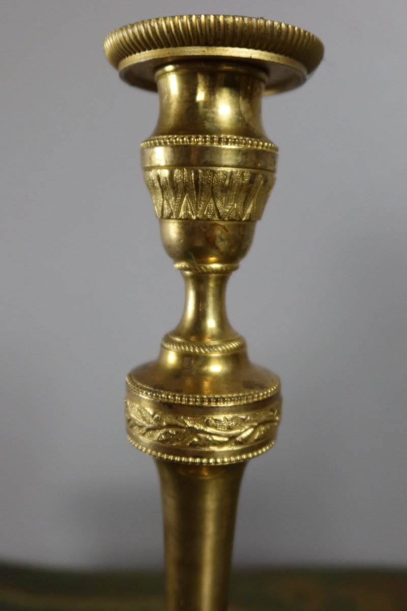 Pair Of Louis XVI Candlesticks-photo-4