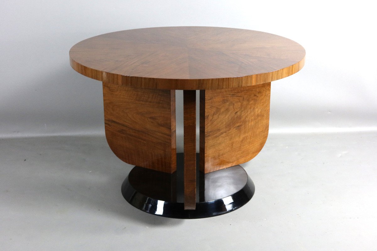 Art Deco Pedestal Table-photo-4