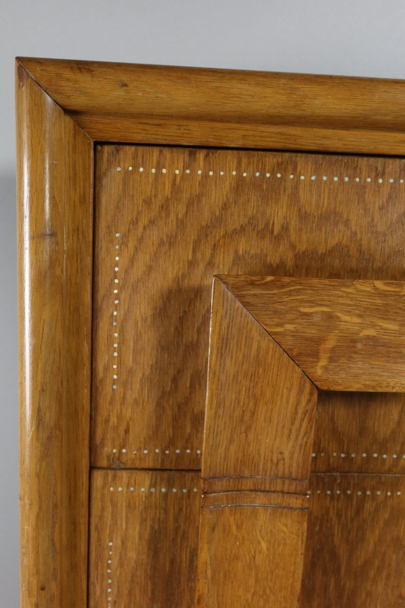 André Sornay Oak Chest Of Drawers-photo-3