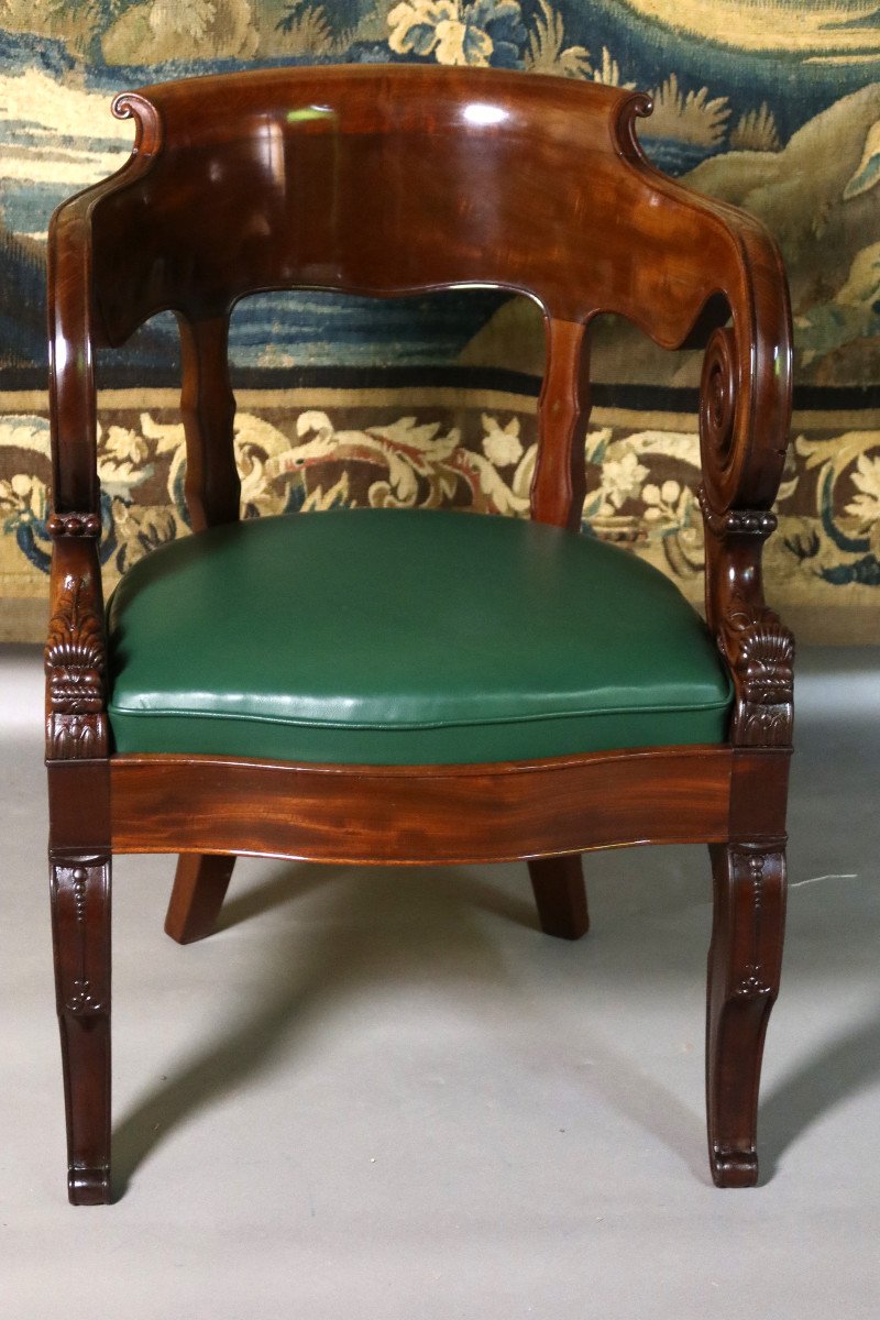Fauteuil De Bureau époque XIXème-photo-3