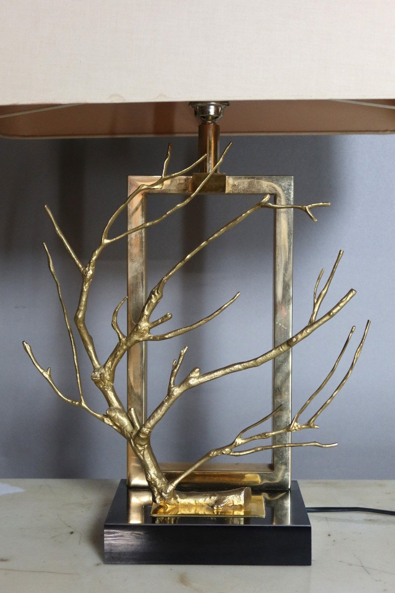 Living Room Lamp In The Spirit Of Maison Charles-photo-2