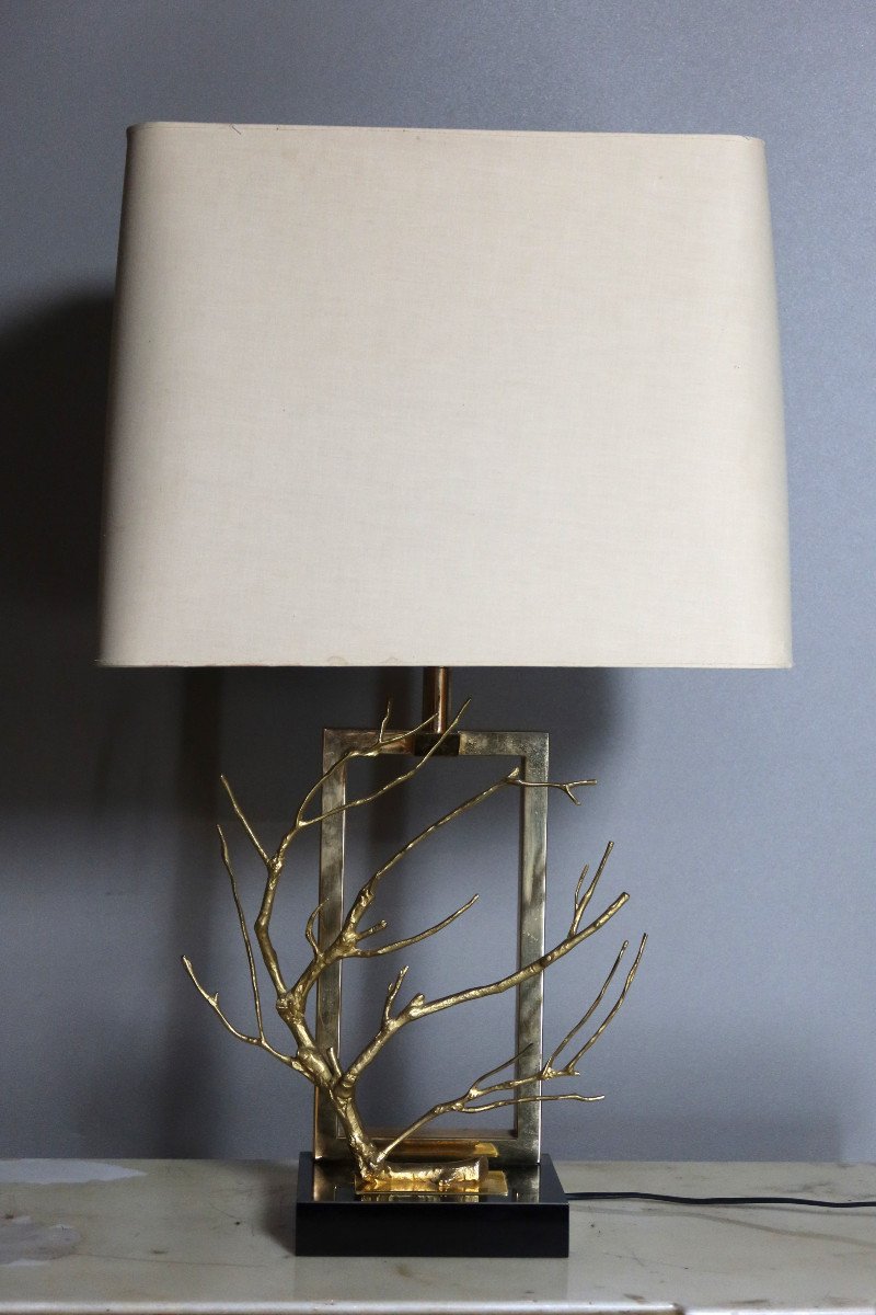 Living Room Lamp In The Spirit Of Maison Charles-photo-3