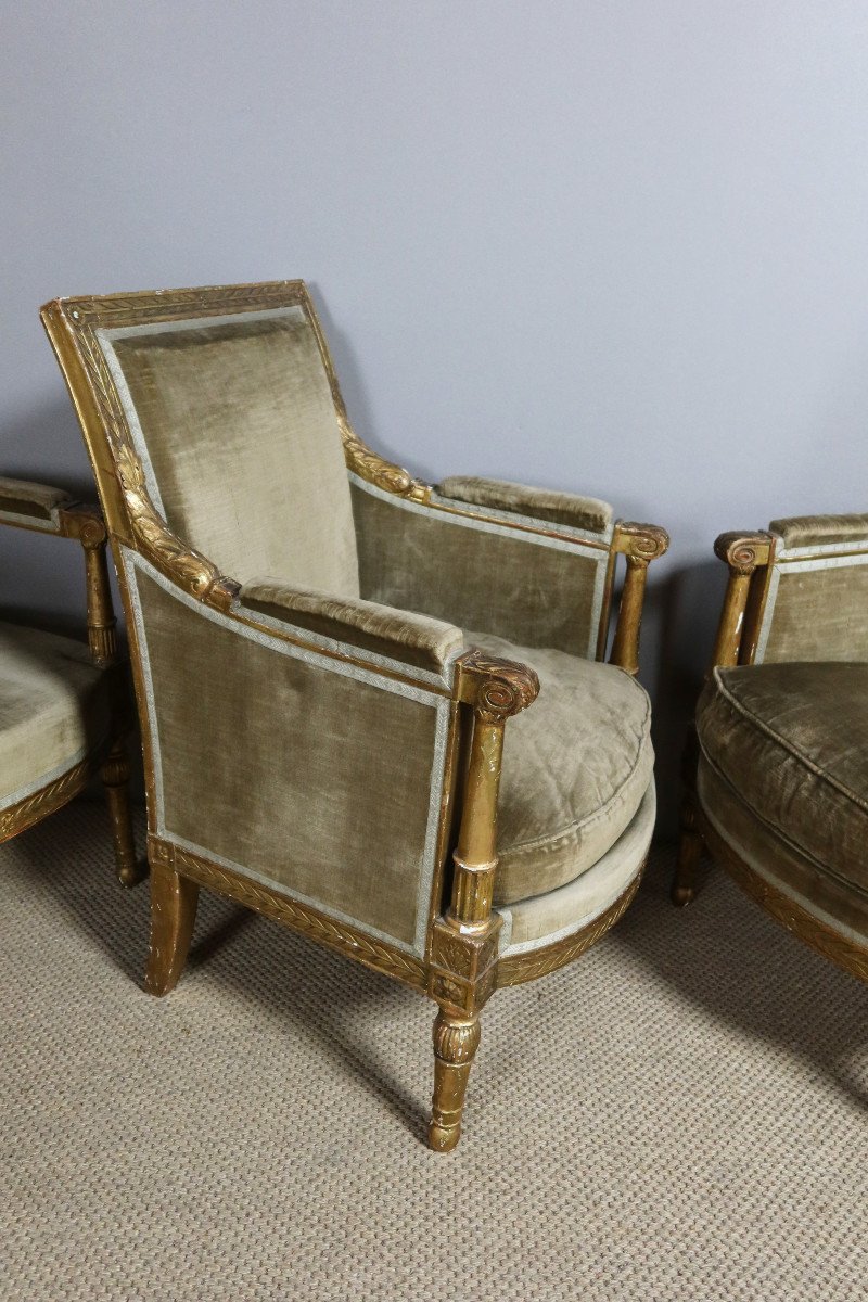 Salon quatre pièces époque Directoire-photo-2