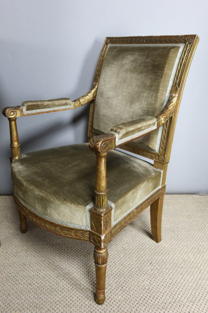 Salon quatre pièces époque Directoire-photo-1