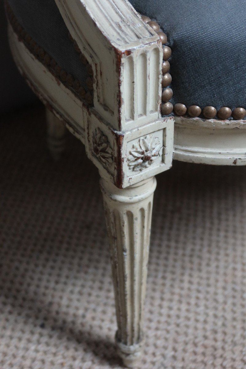 Louis XVI Period Armchairs-photo-1
