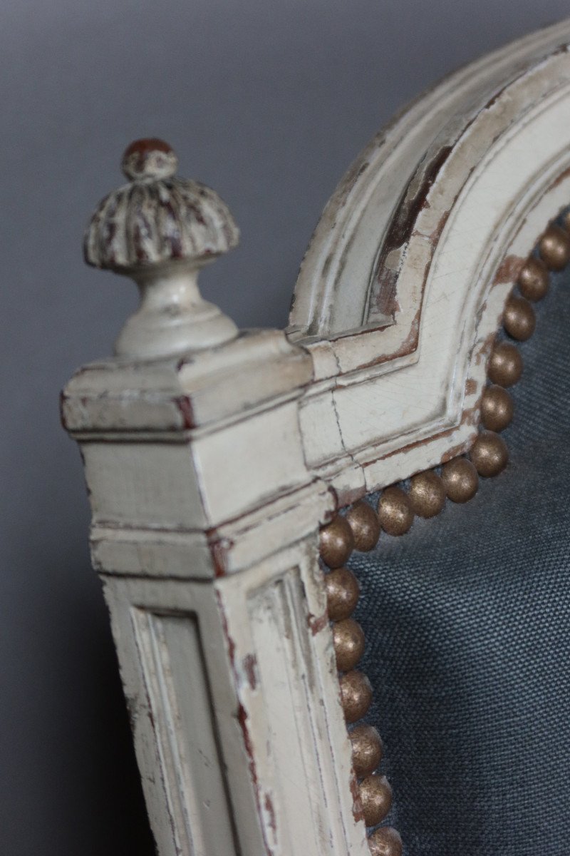 Louis XVI Period Armchairs-photo-7