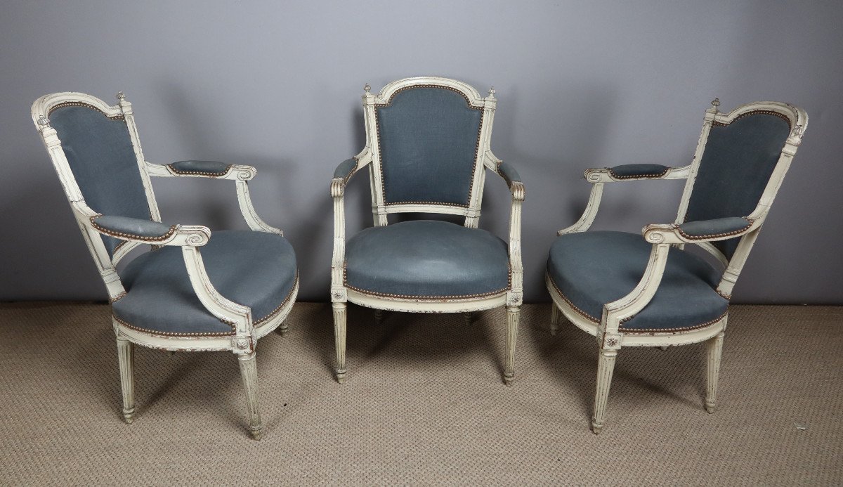 Louis XVI Period Armchairs