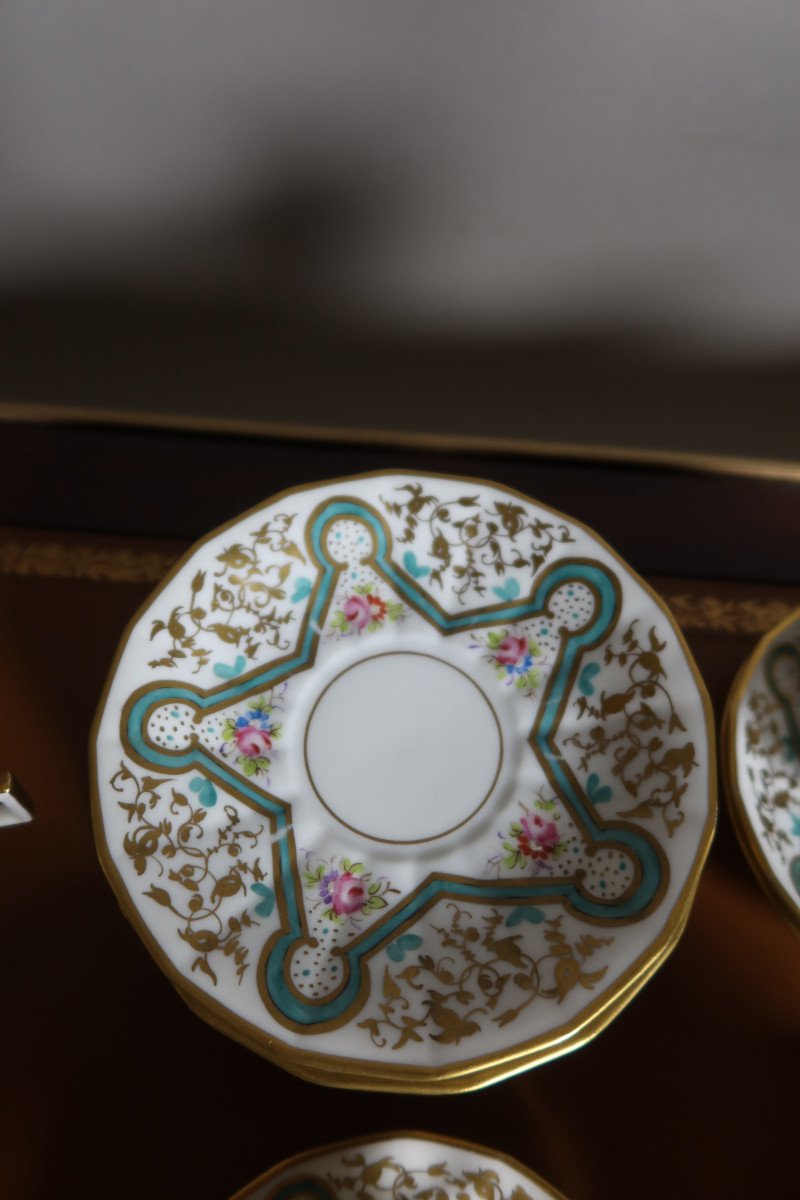 Service à Thé, Café Et Gâteaux En Porcelaine De Lauret à Paris-photo-4