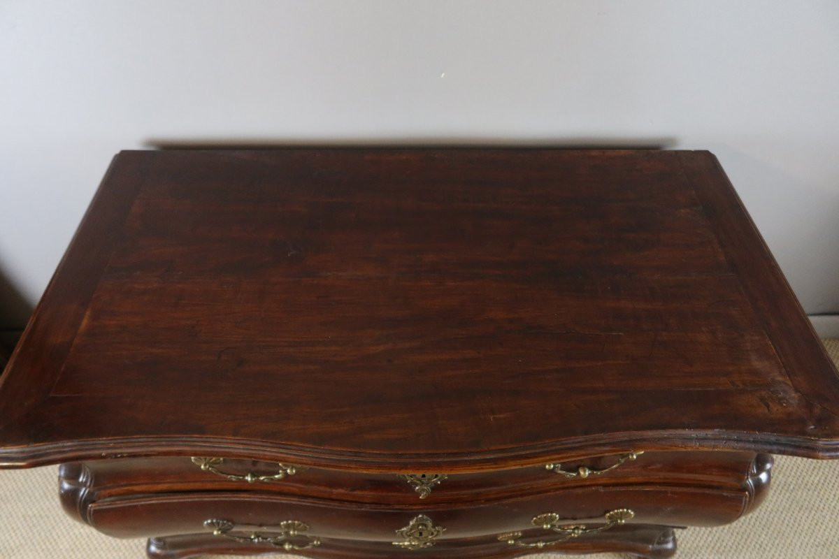 Commode Tombeau XVIII En Acajou -photo-7