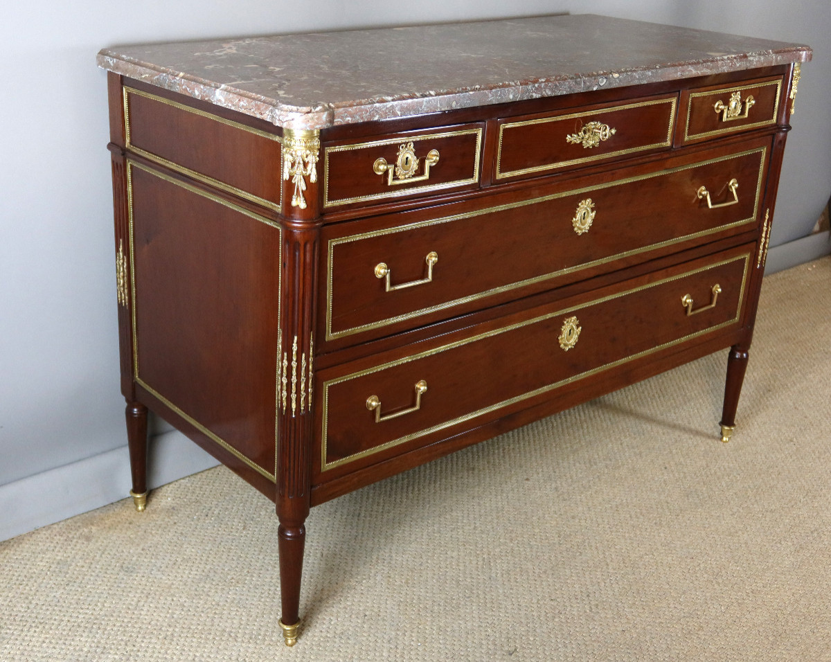 Louis XVI Chest Of Drawers, Late 18th Century