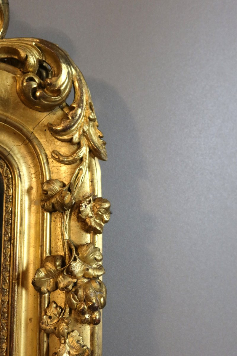 19th Century Golden Mirror-photo-3