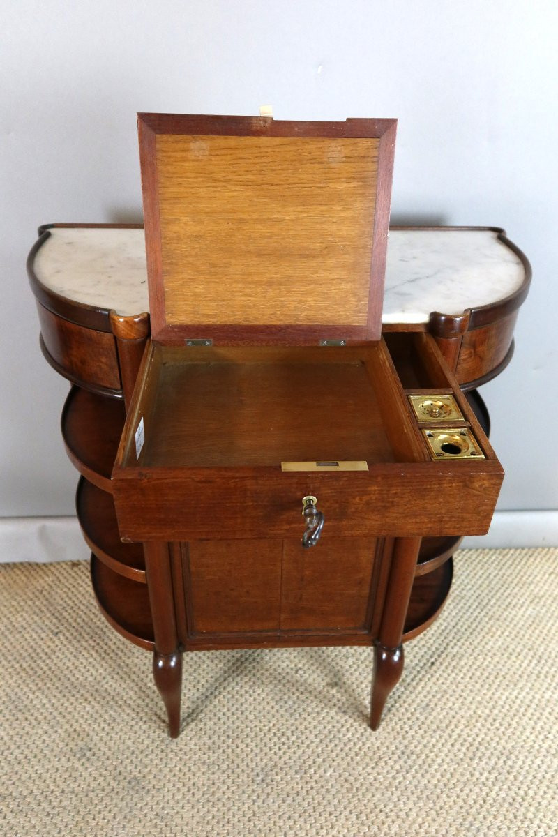 Mahogany Writing Desk From The Early 19th Century-photo-4