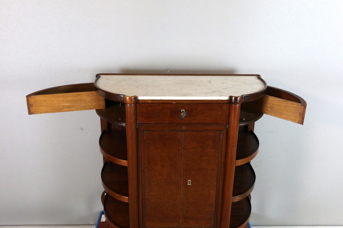 Mahogany Writing Desk From The Early 19th Century-photo-6