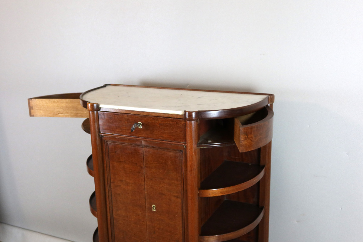 Mahogany Writing Desk From The Early 19th Century-photo-7