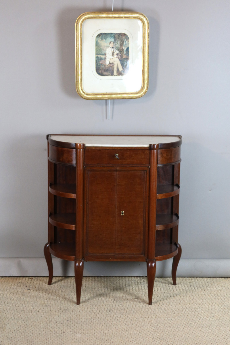 Mahogany Writing Desk From The Early 19th Century-photo-8