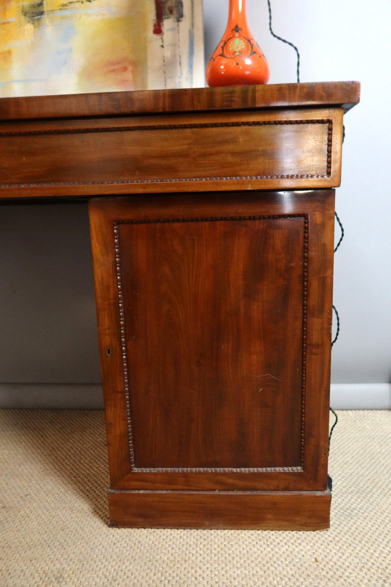 19th Century Mahogany Console Table-photo-2
