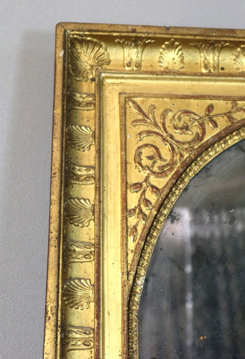 Large Late 18th Century Directoire Mirror-photo-2