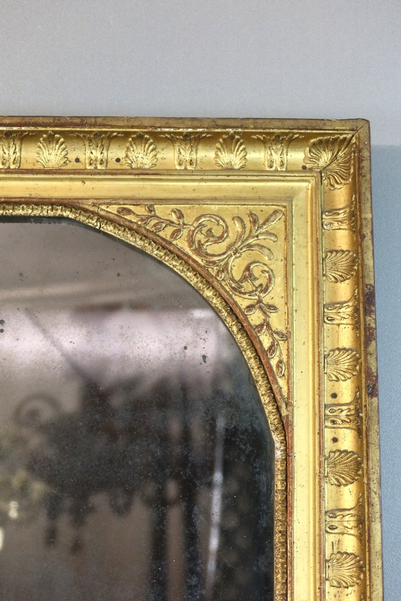 Large Late 18th Century Directoire Mirror-photo-4