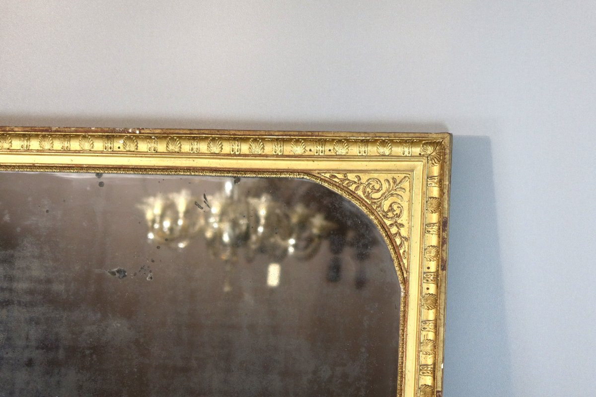 Large Late 18th Century Directoire Mirror-photo-1