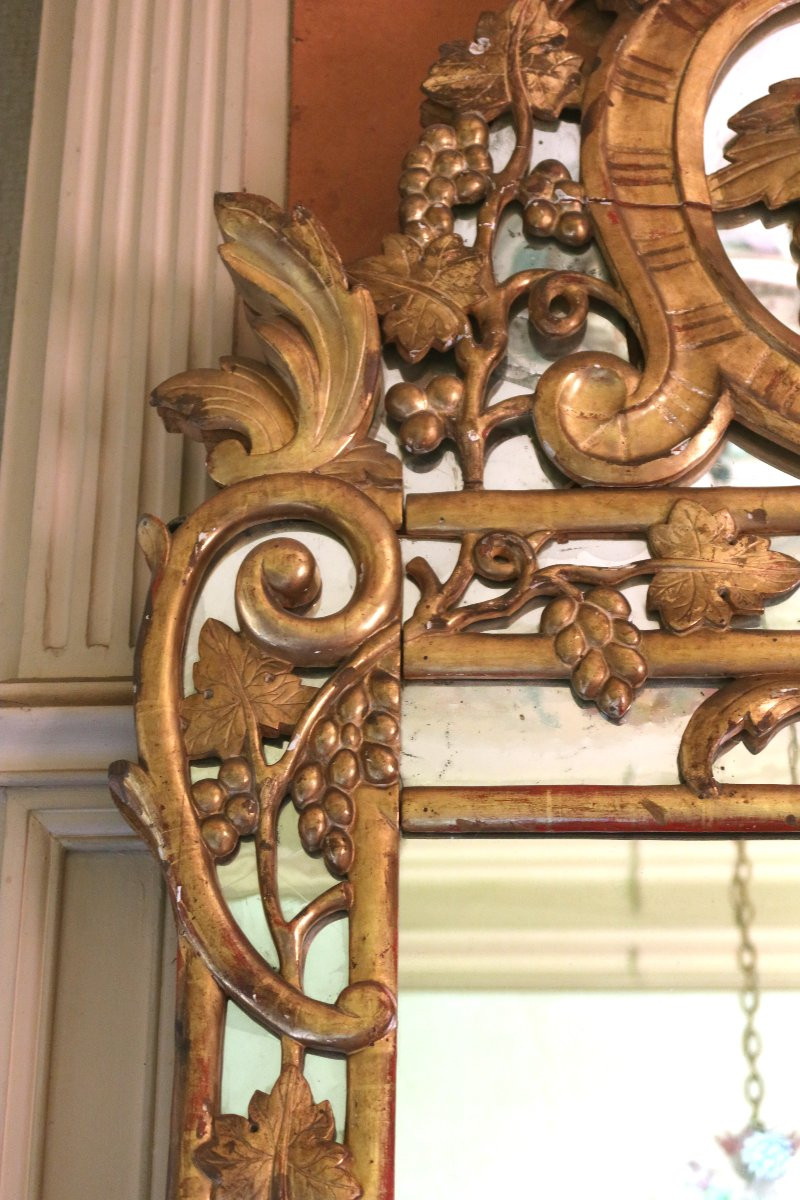 miroir bois doré -photo-1