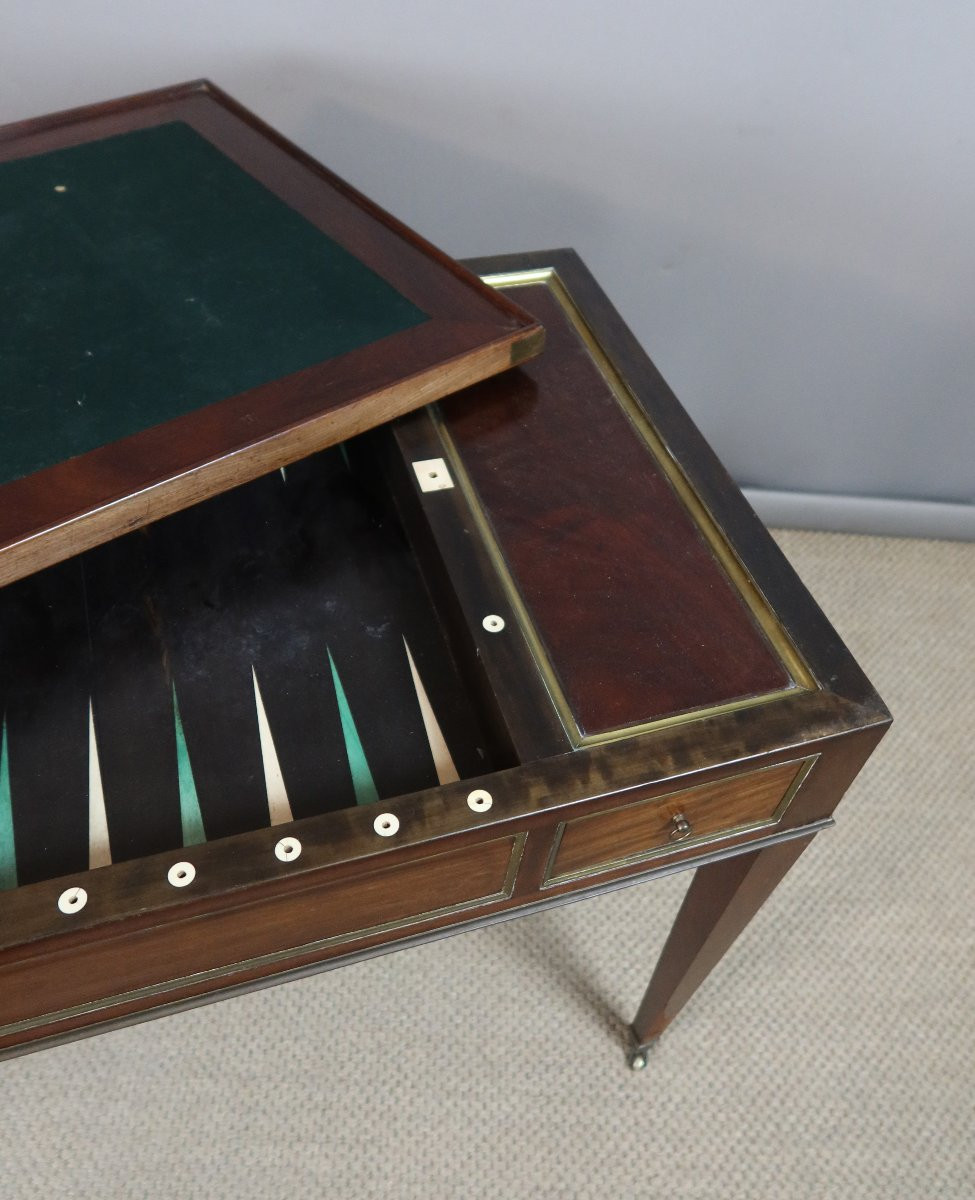 Table tric trac XIX -photo-4