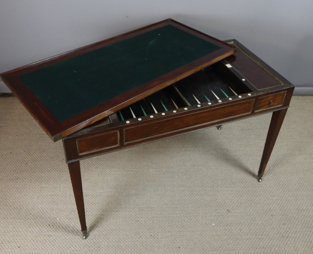 Table tric trac XIX -photo-5