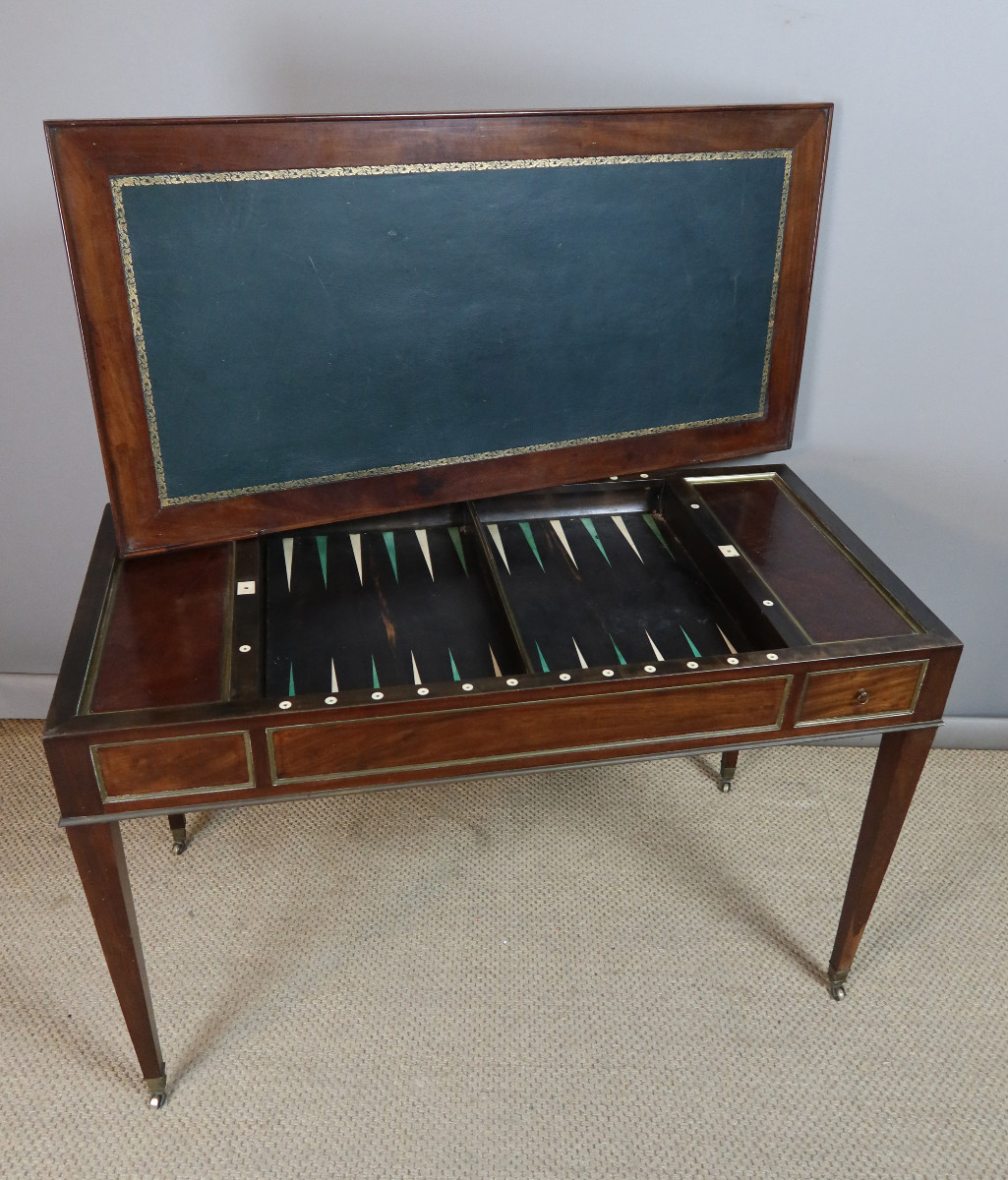 Table tric trac XIX 