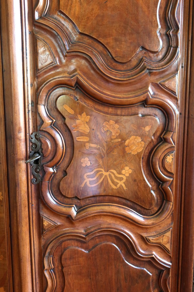 Curved Louis XV Wardrobe -photo-3