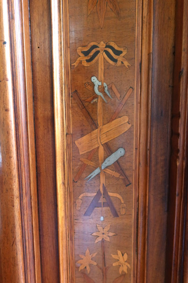 Curved Louis XV Wardrobe -photo-4