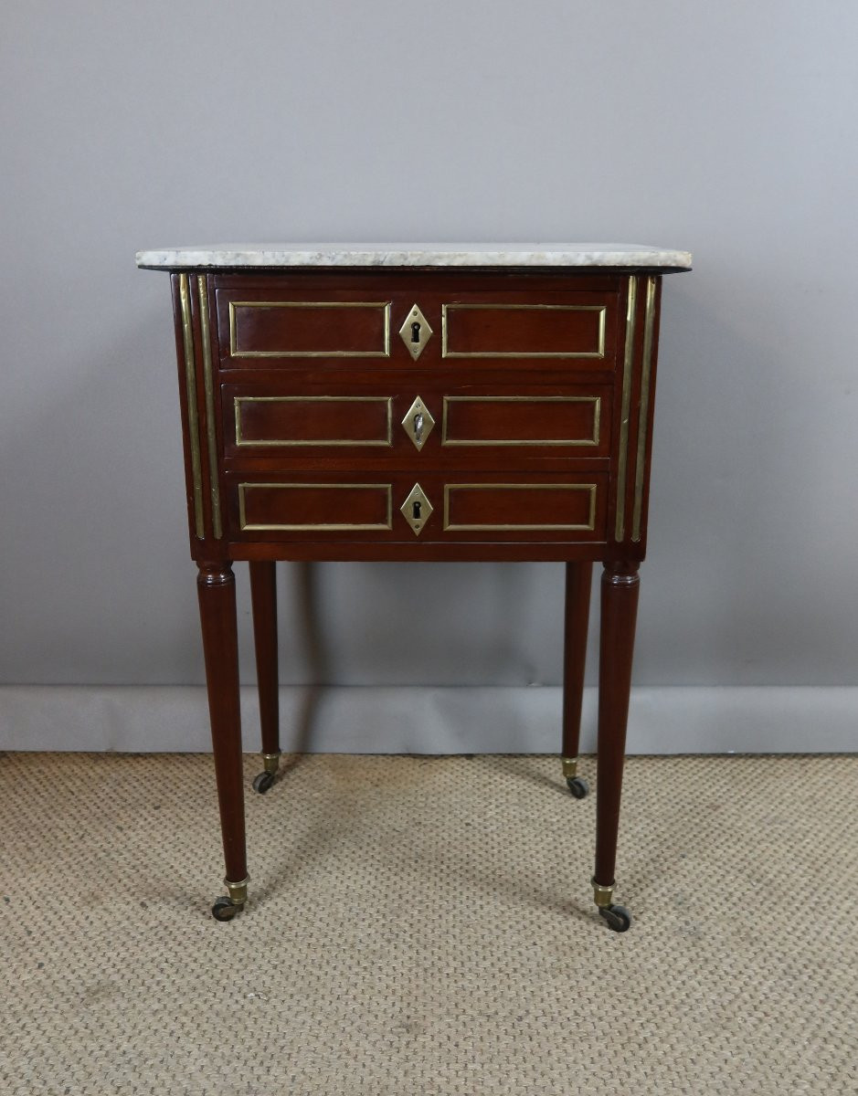Louis XVI Bedside Table -photo-1