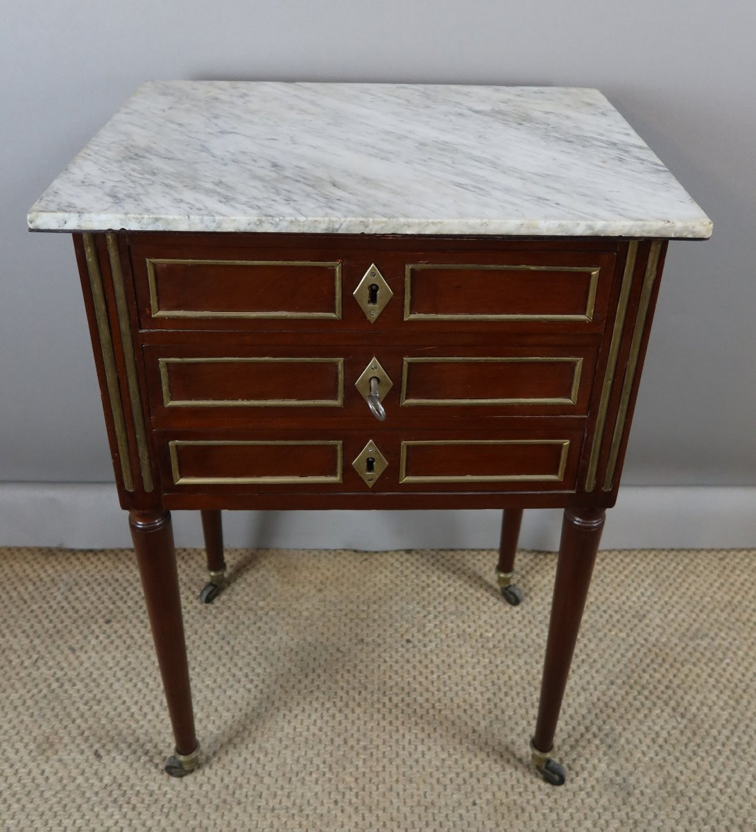 Louis XVI Bedside Table -photo-5