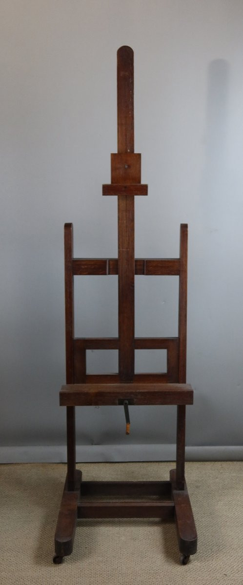 Oak Painter's Easel-photo-1