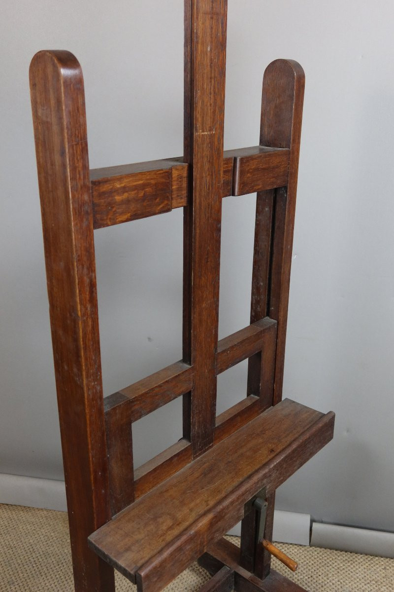 Oak Painter's Easel-photo-2