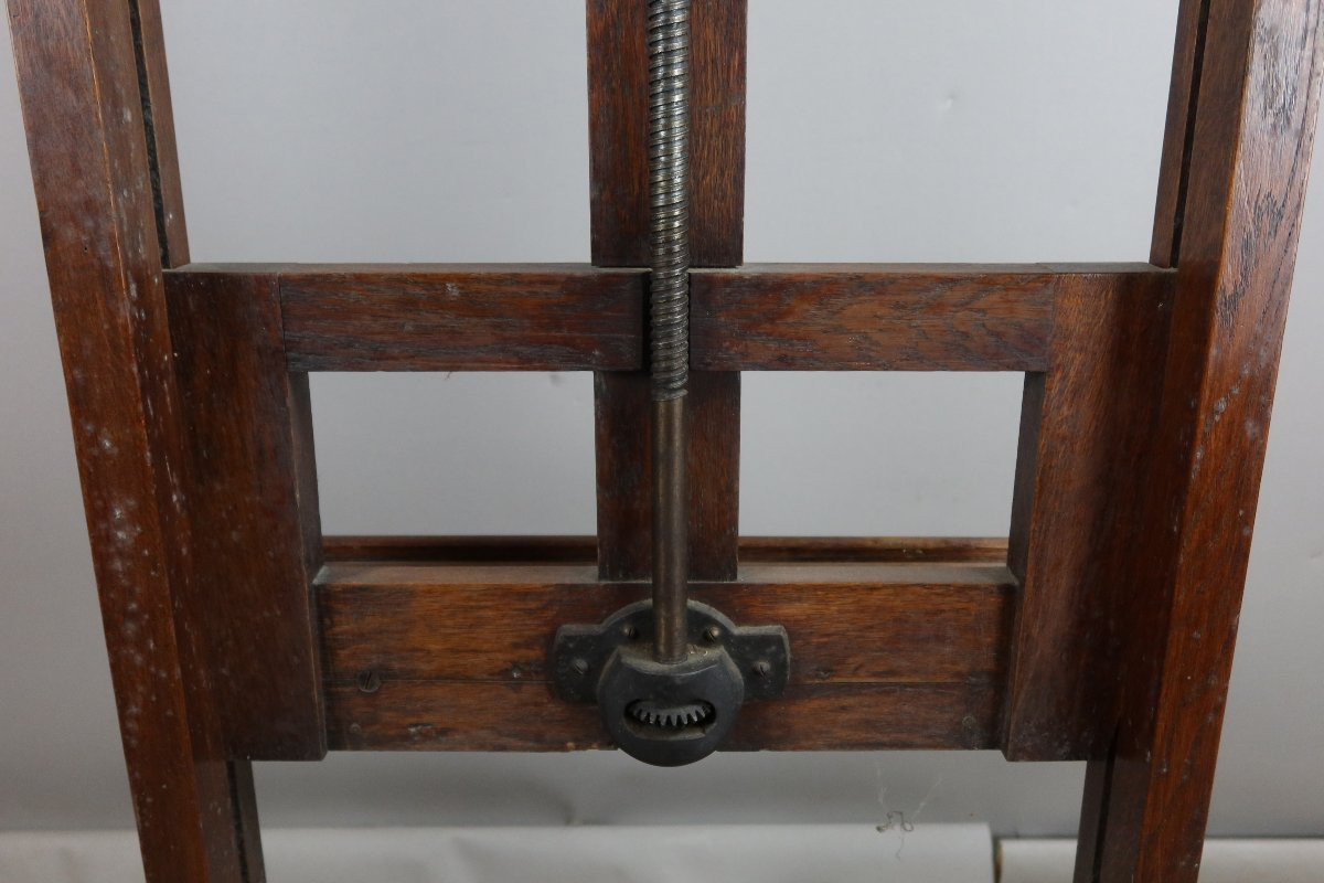 Oak Painter's Easel-photo-5