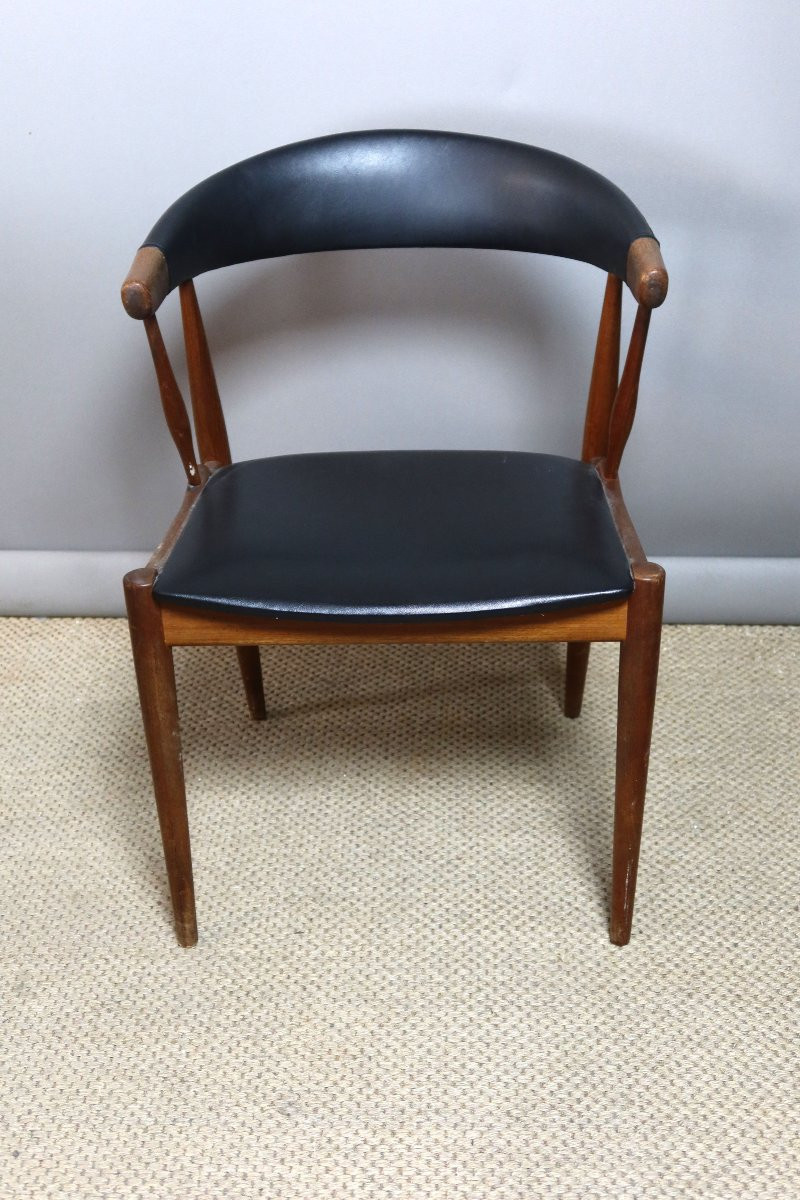 Bureau vintage et son fauteuil-photo-1