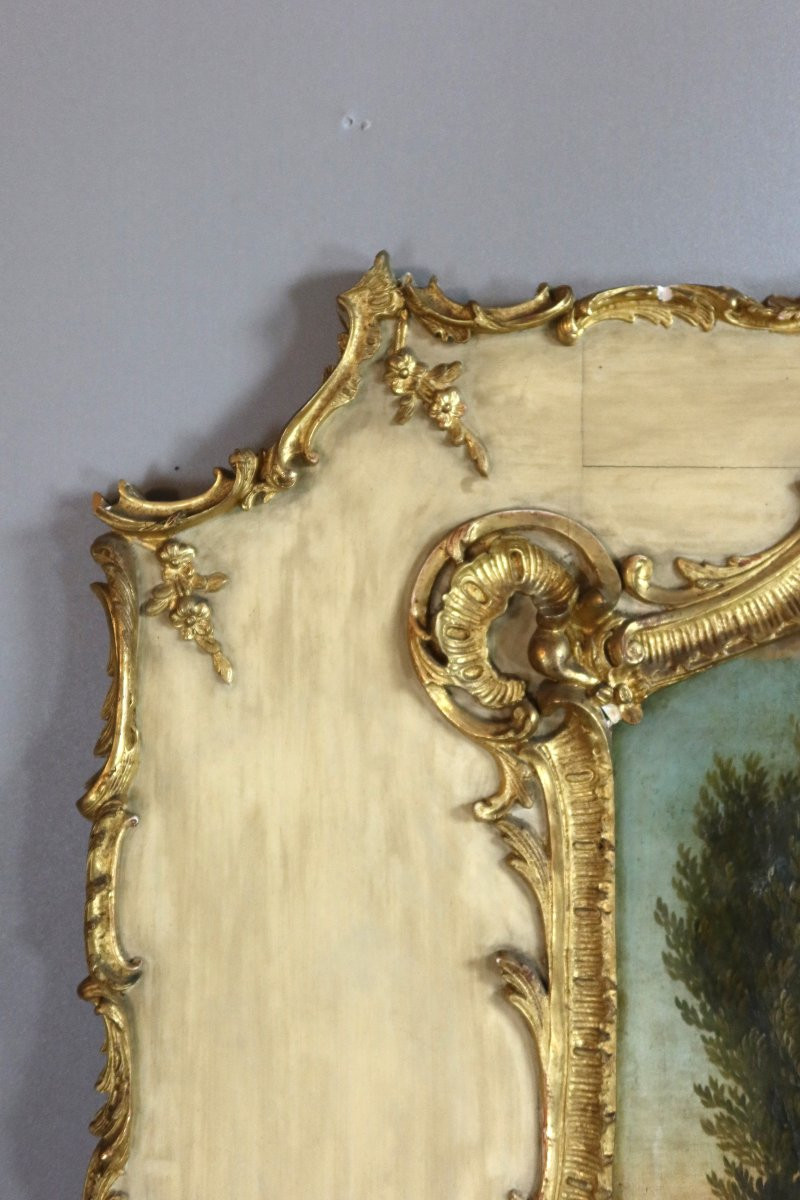 Large Louis XV Style Trumeau-photo-1