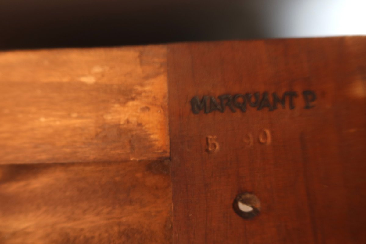 Empire Style Mahogany Chest Of Drawers-photo-7