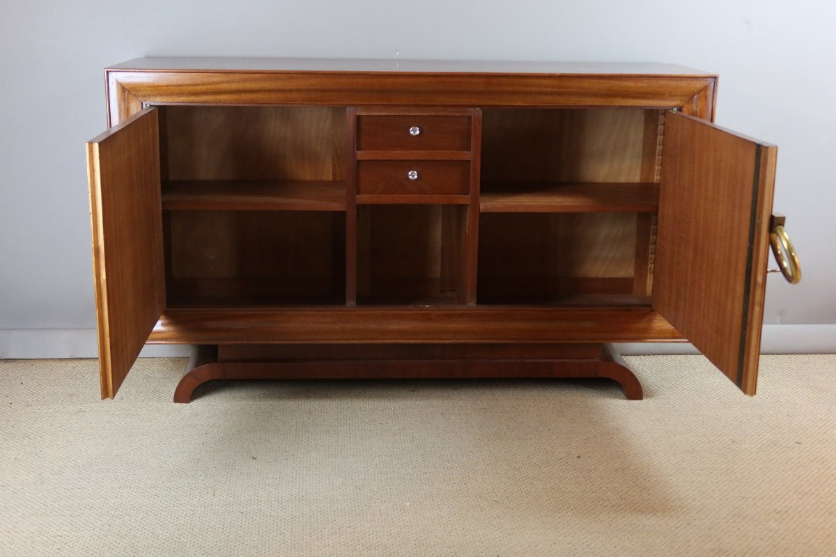 Art Deco Mahogany Sideboard-photo-4