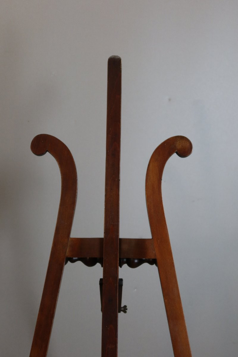19th Century Walnut Easel-photo-3